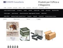 Tablet Screenshot of euro-ufficio.it